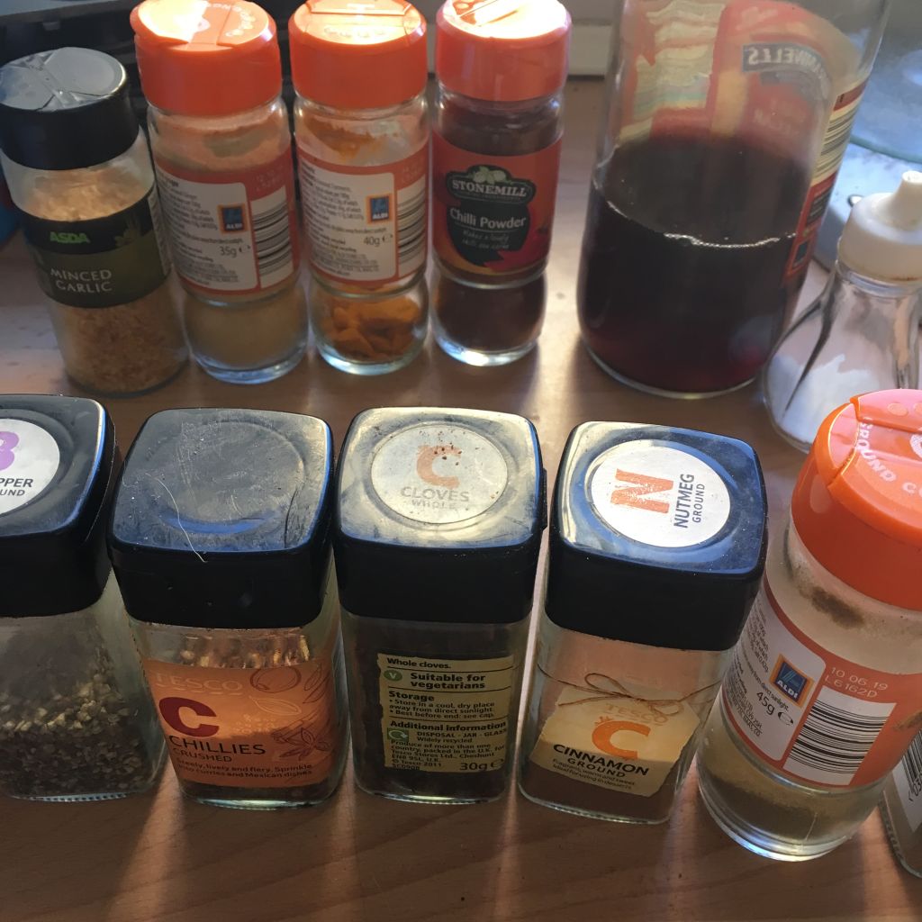 Turkey curry spices